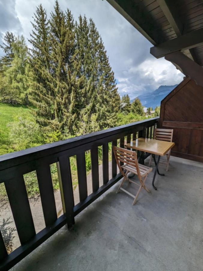 Beautiful Apt With Balcony At Combloux ! Exteriér fotografie